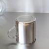 Simple stainless steel water cup with handle, convenient and easy cup, outdoor mountaineering water cup, coffee cup, water cup