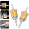 Filter Universal Petrol Inline Fuel Filter Fits 68mm Pipe For Atv Motorcycle