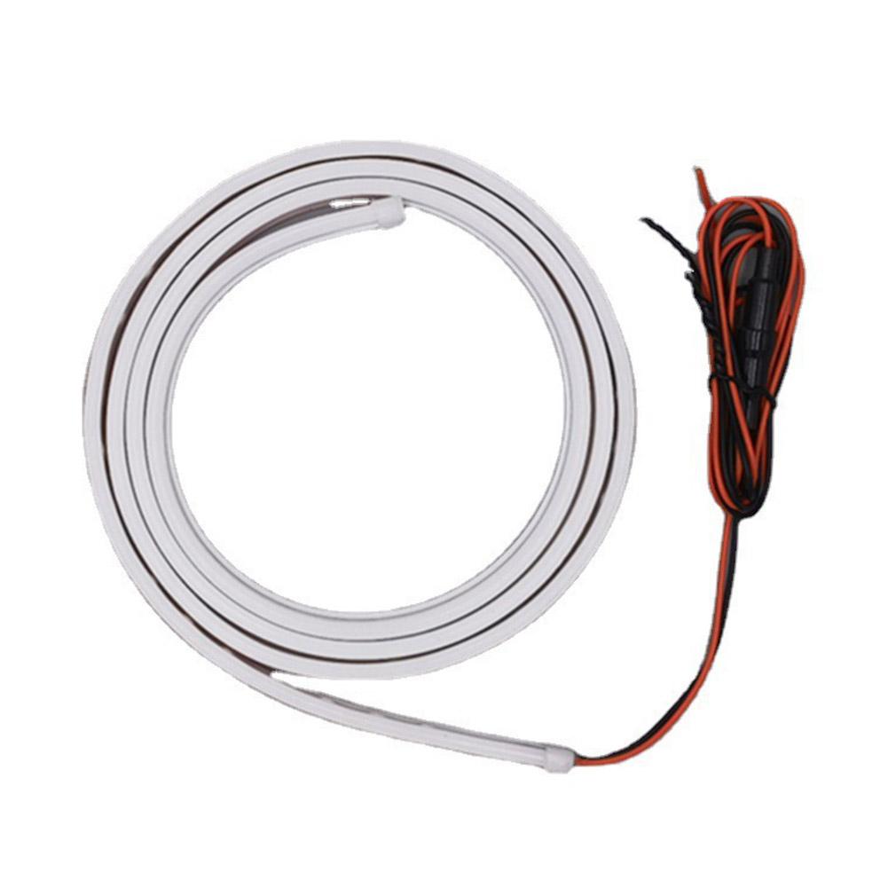 LED Car Hood Lights Strip Universal Auto Decorative Atmosphere Lamps Ambient Lights For Car Daytime Running Lights