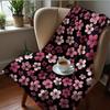 Gradient Green Concentric Hearts Anime Cartoon Flannel Blanket Soft Warm Throw for Bedroom Sofa Car Kids Holiday Gift