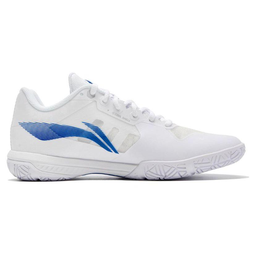 Li Ning Shadow Pro Αντιολισθητικά Ανθεκτικά στη Φθορά Παπούτσια Μπάντμιντον Χαμηλού Προφίλ Unisex Παπούτσια Στάνταρ-Λευκό Φθορίζον-Ροζ Μωβ AYAT013-1