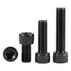 M18-20 High-Strength Black Hex Socket Head Cap Screws with Knurled Cylindrical Bolts