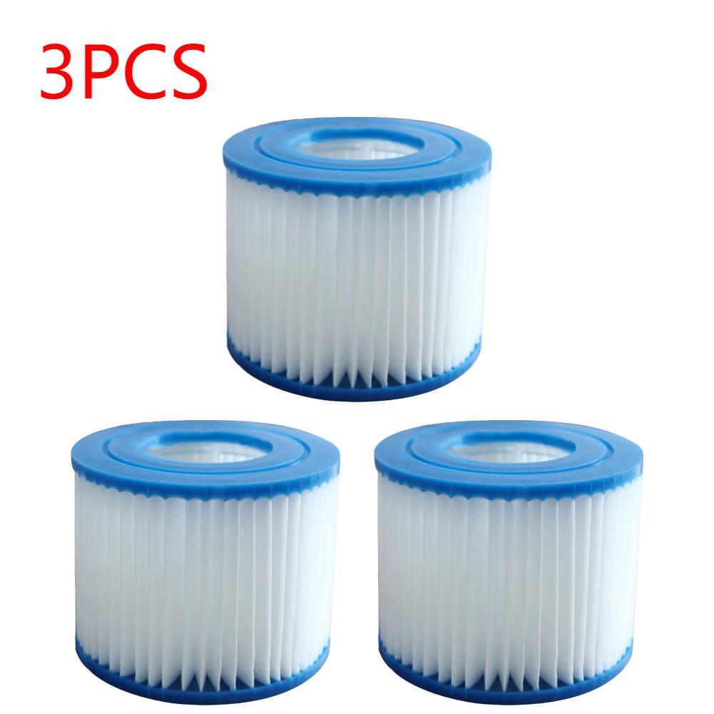 1-15pcs Type VI Spa Filter Cartridge Soft Rubber Ends Pool Filter Replacement Reusable Swimming Pool Filter for Swimming Pools