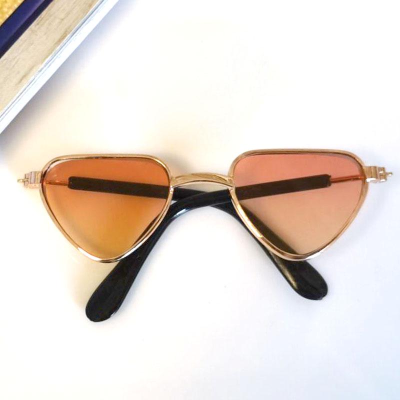 Trendy Cat Sunglasses - UV Protection Cool Metal Accessories for Pets