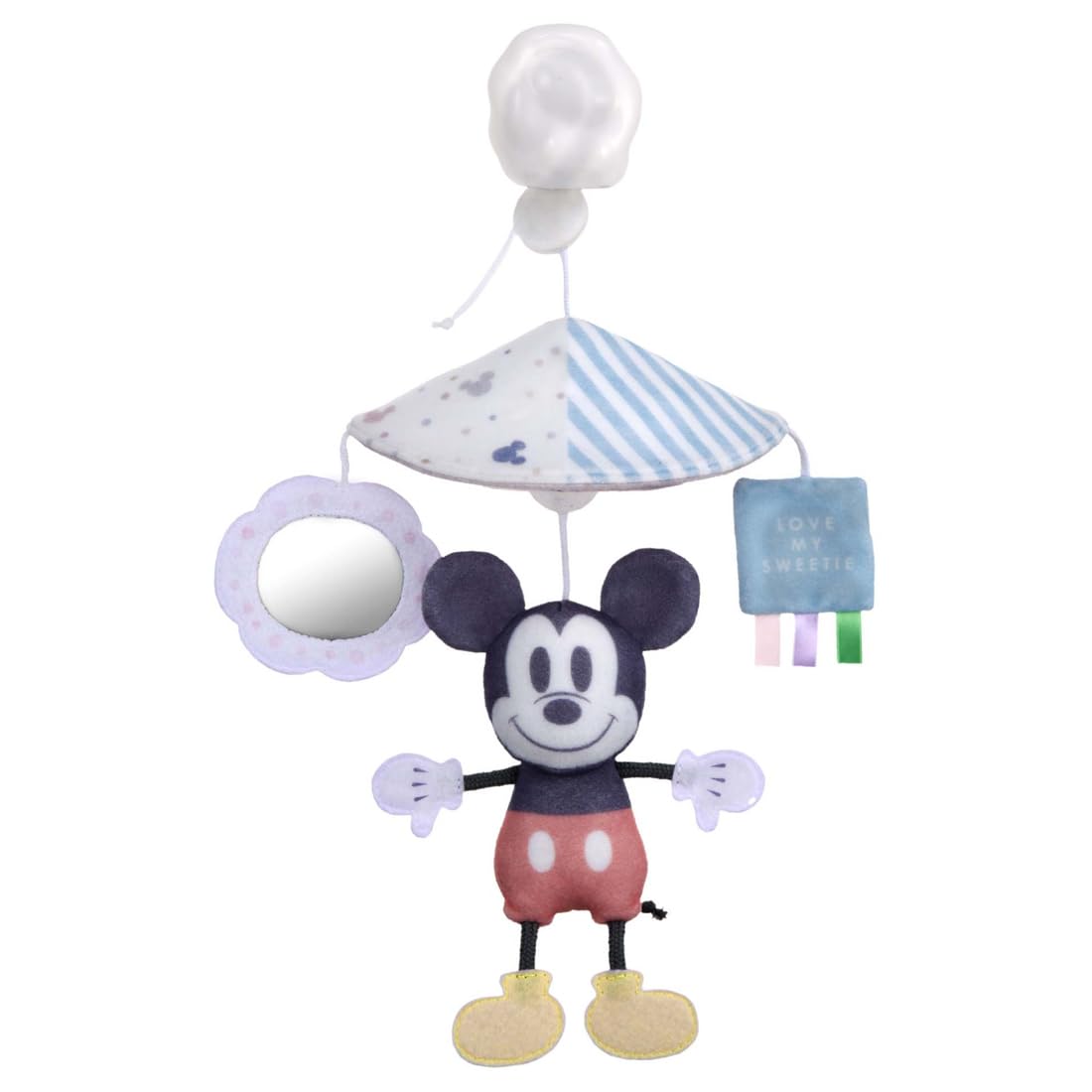 

Disney Fluffy Mini Merry Kururin Зонтик Микки и Минни