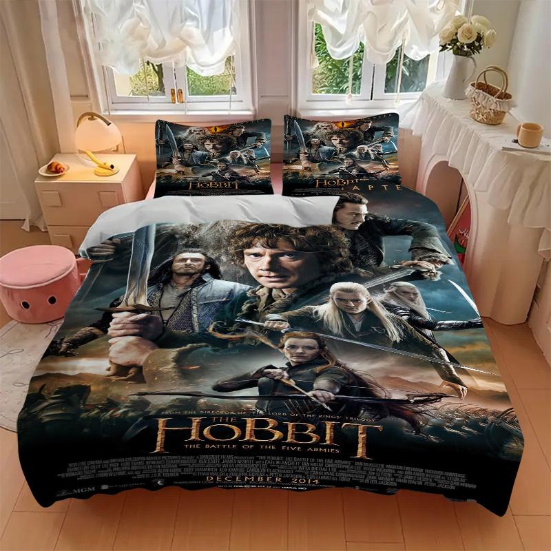 Journey Through Middleearth Print 3Pcs Bedding Setduvet Cover With 2 Bedropillowcase Home Birthday Gift