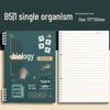 Thick B5 Subject-Specific Notebooks for Junior High: 9-Piece Loose-Leaf Set for Classroom Use