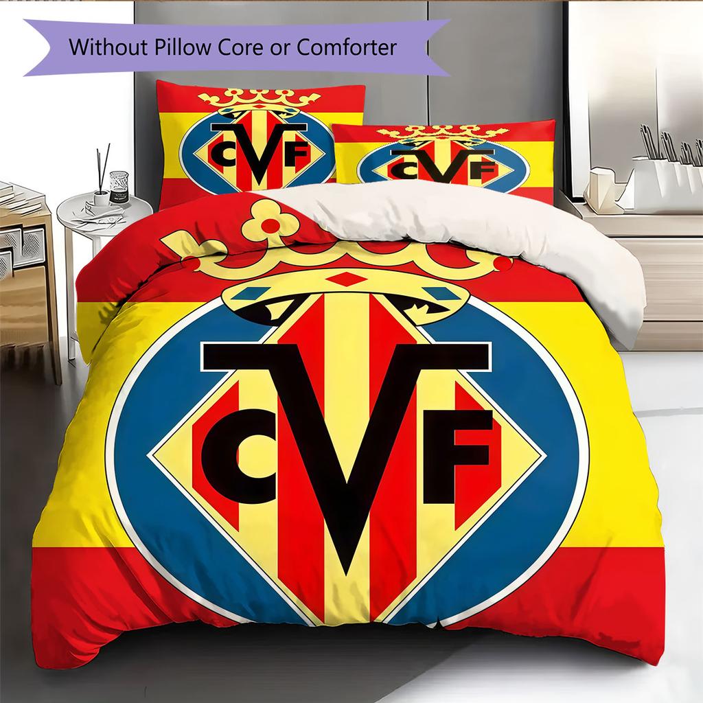 Villarreal Bedding Quilt Set Quilt Cover Pillowcase Home Decoration Birthday Gift (1 * duvet cover + 2 * pillowcase, without core)