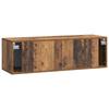 Wall Mounted TV Cabinet Reclaimed Wood Look 98 x 31 x 30 cm Particleboard