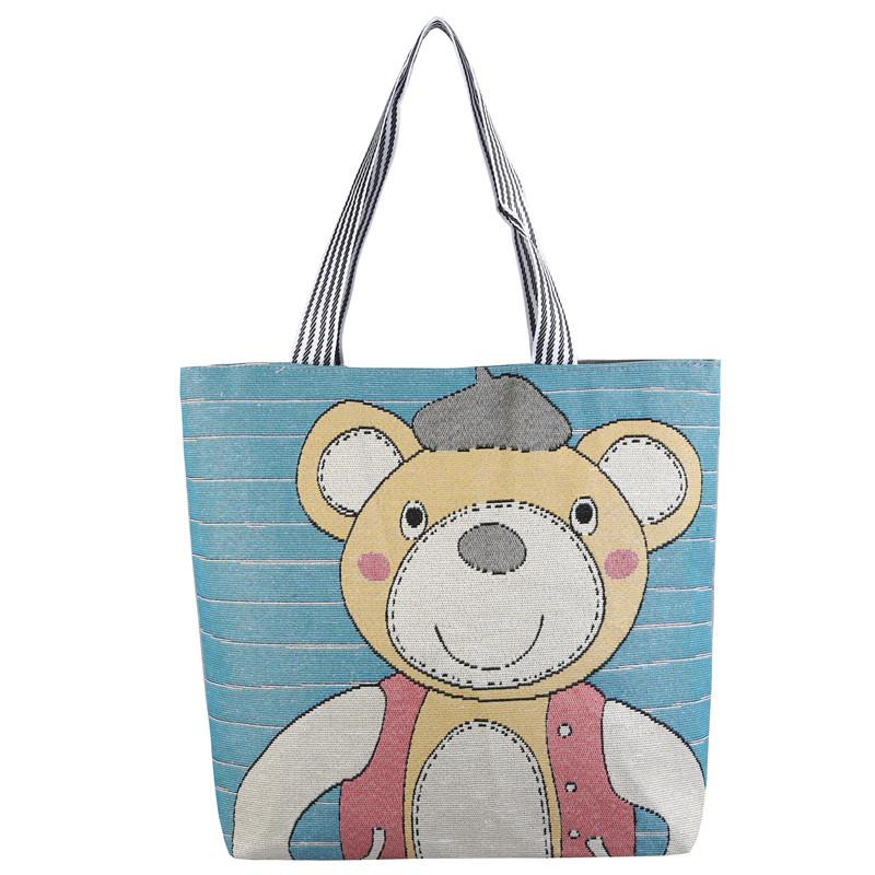 

Сумка через плечо для девочек Повседневная студенческая сумка Вышитая для поездок на работу светло-синий