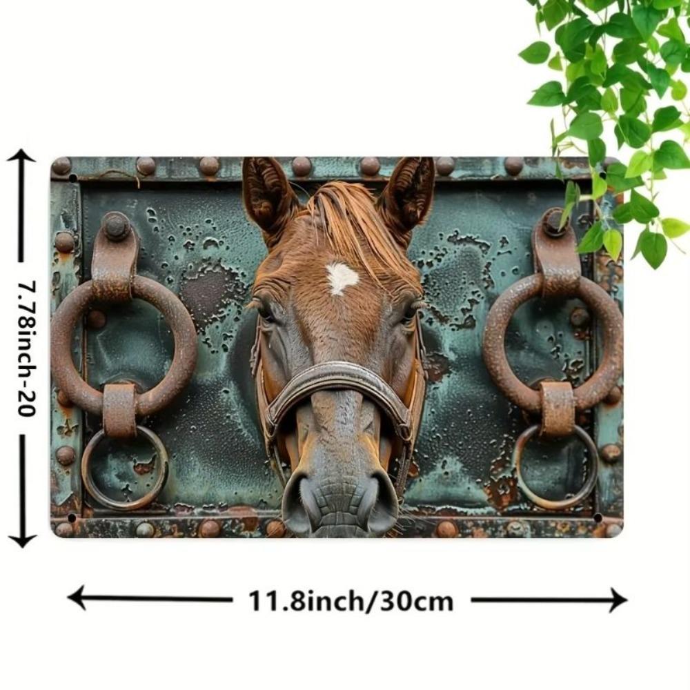 Vintage Metal Tin Sign Wall Art Decor 20x30cm