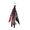 Keychain Pendant Hop Style Paisley Printed Kerchief Tassel Ornament for Unisex Pants Backpacks Metal Keychain for Biker