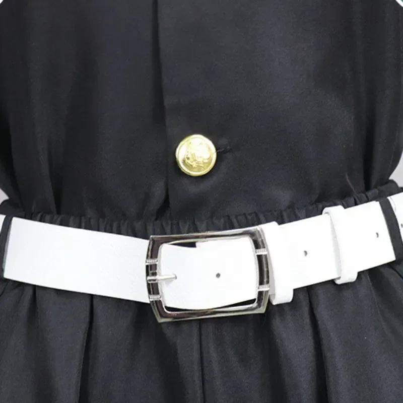 Anime Demon Slayers Kimetsu No Yaiba Cosplay Costume Top Jacket Pants Black Team Uniform Unisex Halloween Clothes