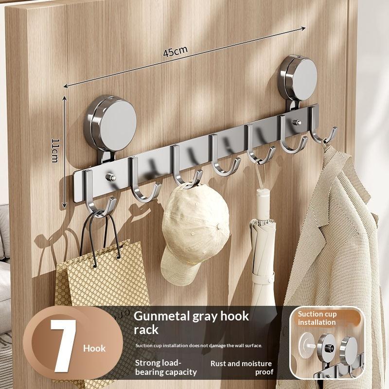 Suction Cup Coat Hooks Removable No Drill Vacuum Adhesive Hangers for Bathroom Kitchen Organizing