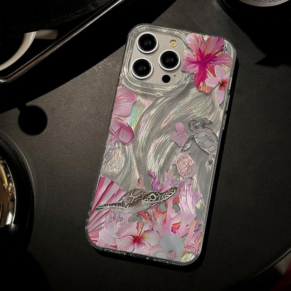 Feather Luster Phone Case for Samsung A53 A14 A33 A12 A32 S24 S23 Plus S20 S21 FE for iPhone 17 15 16 13 Pro 17 16 Pro Max Butterfly Bow Phone Case