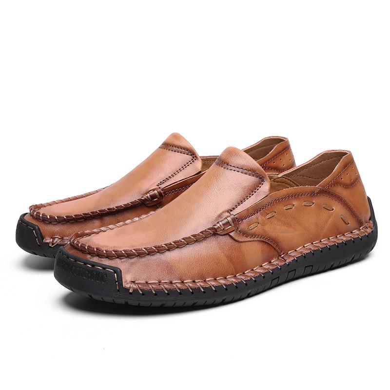 Fashion Men Loafers 2024 Breathable Male Casual Shoes Lightweight Comfortable Doug Shoes Soft Fashion Slip-on Male Driving Footwear