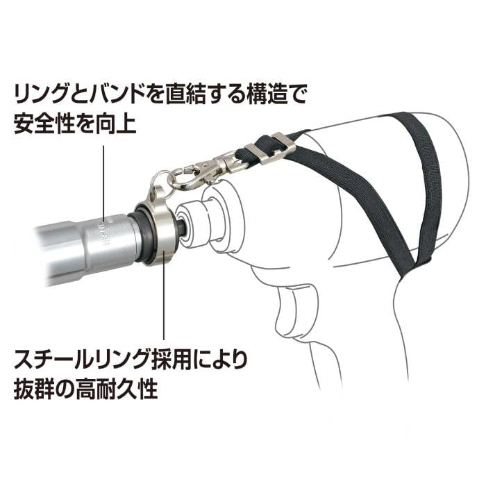 Tajima Impact Driver Bit Replaceable Double Socket 12 Square 17 x 21mm Fall Prevention Included 1 Piece BS1721RB-12K