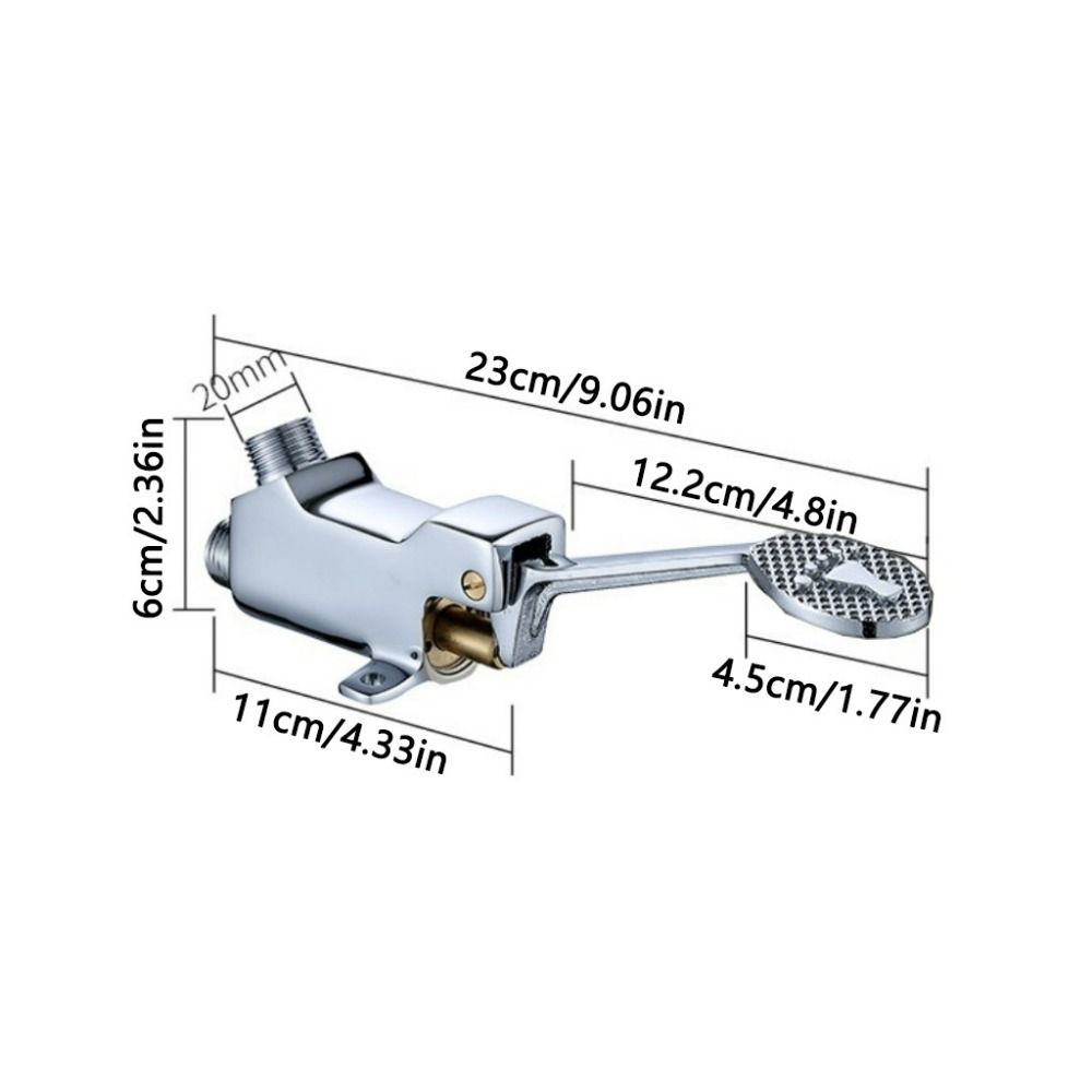 Hands-free Foot Control Valve Versatile Foot Pedal Tap Valve  Food Factory