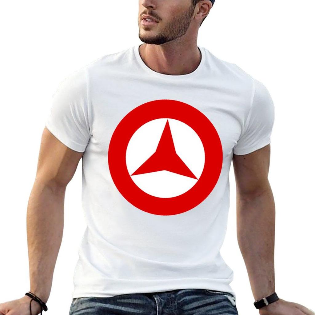 Popular Front Symbol-International Brigades T-Shirt men t shirt cotton 100% anime t shirts over
