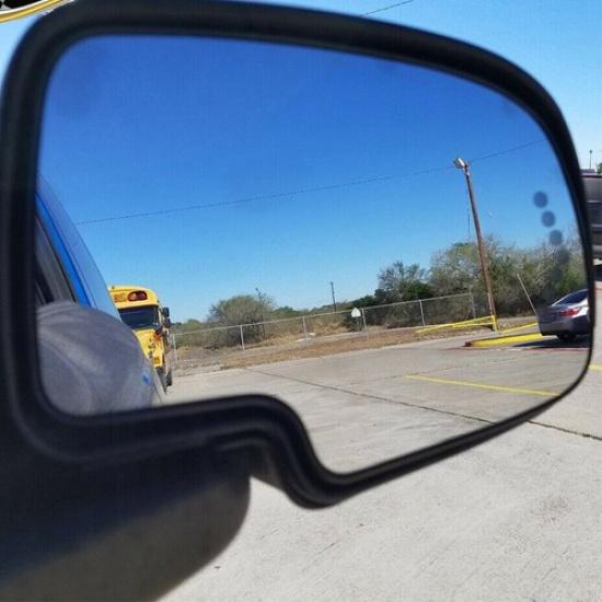 Driver Side Passenger Signal Mirror Glass Heated For 2003-05 Cadillac Escalade