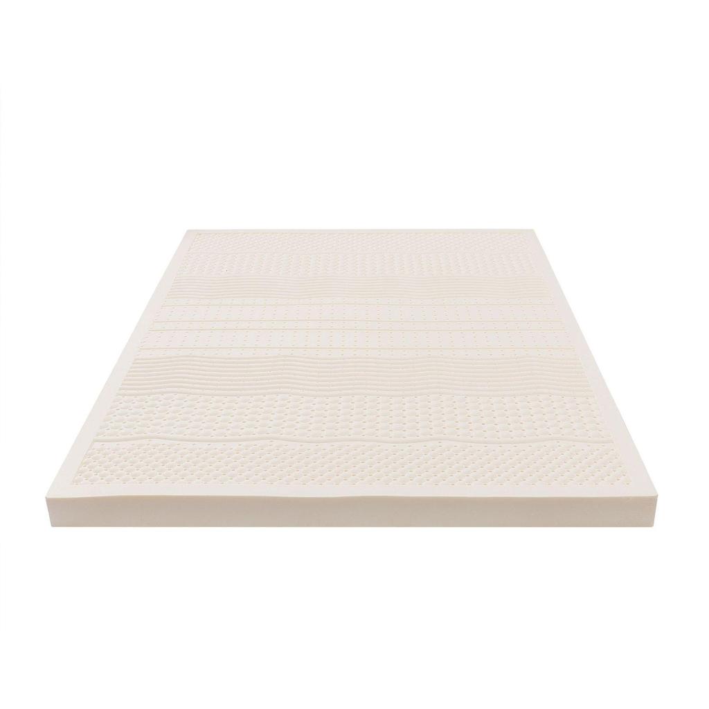 Pure Natural Latex Massage Mattress - All-Season, One-Piece Rubber Design for Home or Dorm