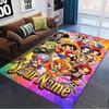 Name Custom Pirate Anime Carpet Rug for Living Room Bedroom Home Sofa Decoration,Kids Play Non-slip Floor Mat