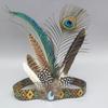 Decorative Ethnic Style Feathered Hairband Colorful Lightweight Hair Ornament Headband Festive Events