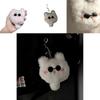 Cute Cat Plush Toy Keychain For Gifts And Decor Adorable Stuffed Animal With Embroidered Features
