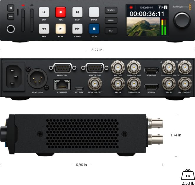Blackmagic DesignBlackmagic Design Studio HD Plus Black []HyperDeck