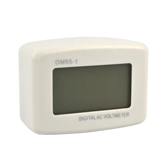 Blue LCD Digital Tester AC 80-300V Voltage Meter EU Plug 220V Volt Power
