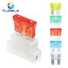5PCS Auto Standard Middle Fuse Holder + Car Boat Truck ATC ATO Blade Fuse 1A 2A 3A 4A 5A 7.5A 10A 15A 20A 25A 30A 35A 40A Fuses4