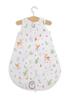 Rounded cotton sleeping bag for children S 0-6 months summer TOG 1.0 - forest softness