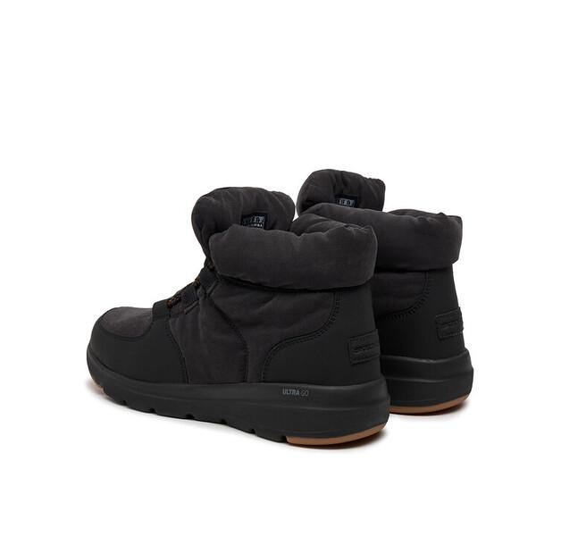 Skechers On-The-Go Glacial Ultra Ankle Boots — Trend Up 144194/BLK Black