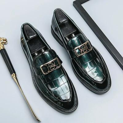 Fashion British Style Fashion Luxury Man Dress Shoes Size 45 Casual Leather Shoes Men Pointed Toe Loafers Shoes for Men Zapatos Hombre