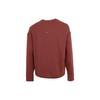 Nike Solid Color Crew Neck Sweatshirt Women Tops Dark-Red DM6976-231