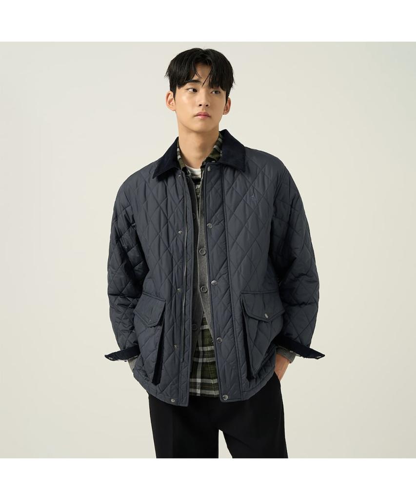 Beanpole Men Diamond Padded Safari Ash