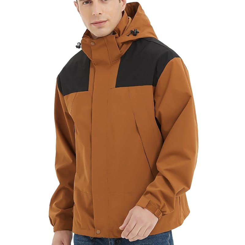 

[Behnke] [Comfortable to wear] mountain parka men s wear mountain climbing jacket outdoor mountain climbing clothes Cold protection water repellent