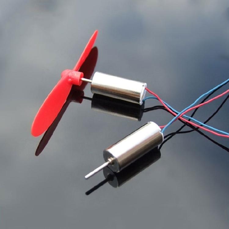 2Pcs Remote Control Model Helicopter Coreless Motors 7x16mm For High Speed Model Aircraft Project Accessories