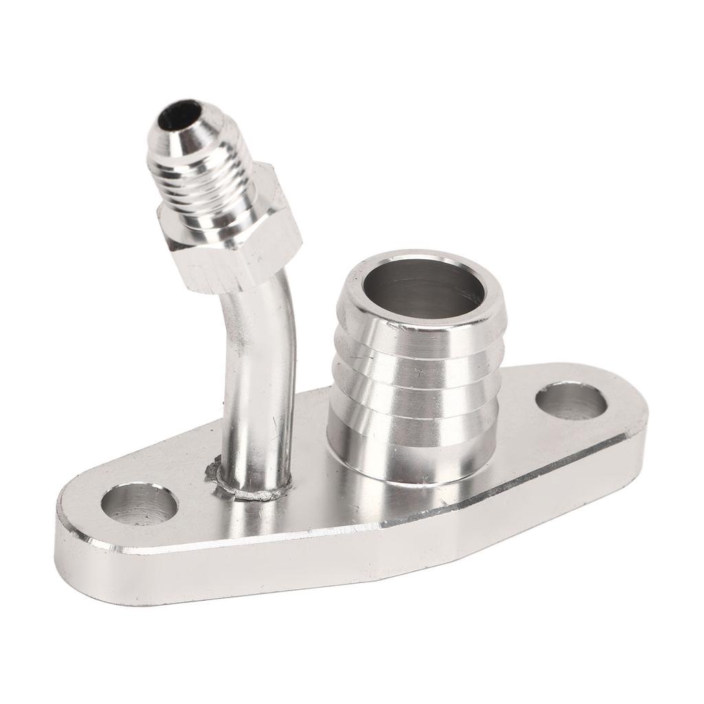 4AN Oil Feed Fitting 10AN Return Drain Flange Kit Turbo Oil Return Feed Drain Fitting Gasket Set for CT9 CT12 CT20 CT26