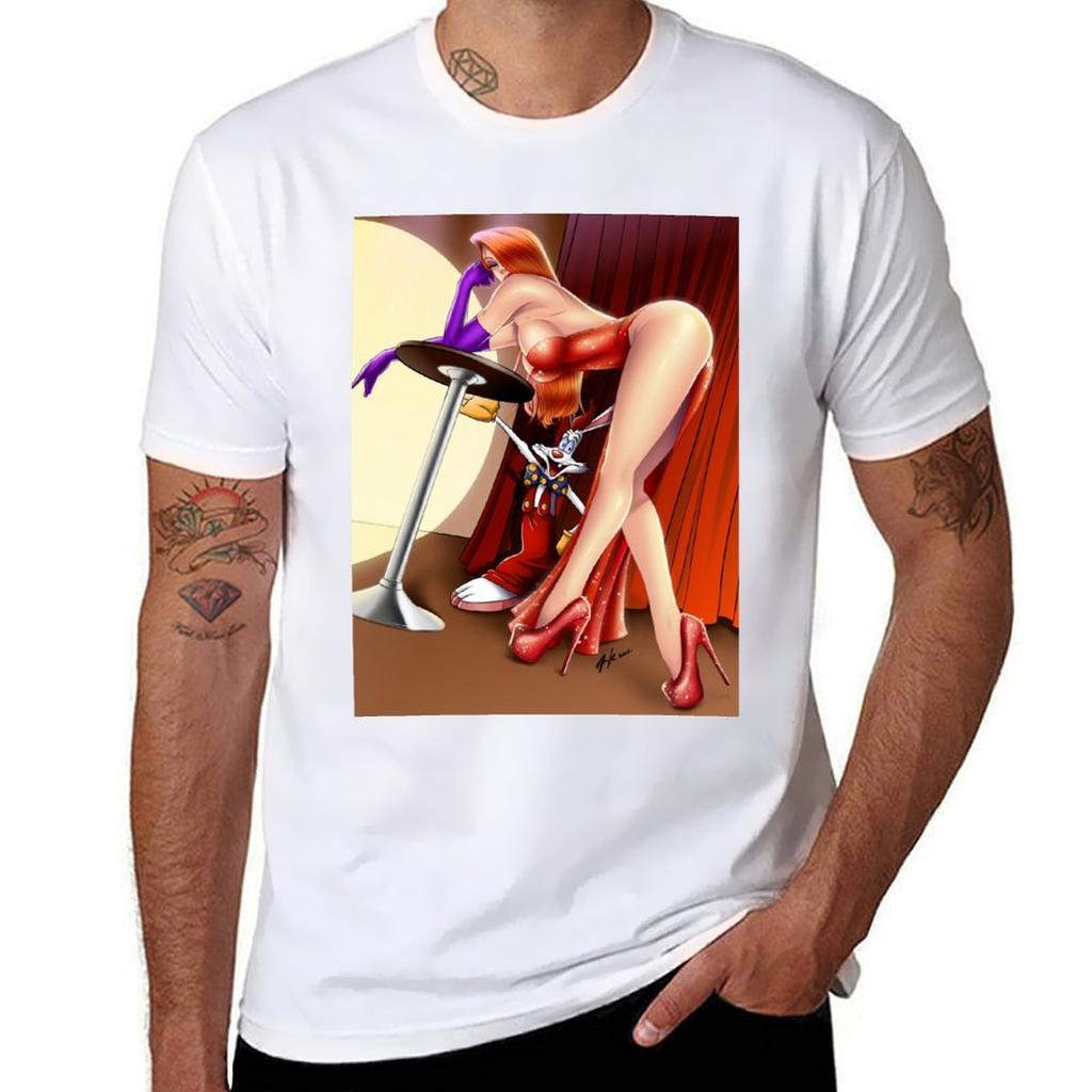 Jessica Rabbit TShirt t shirts cotton 100 Unisex t shirt cotton 100 TShirt