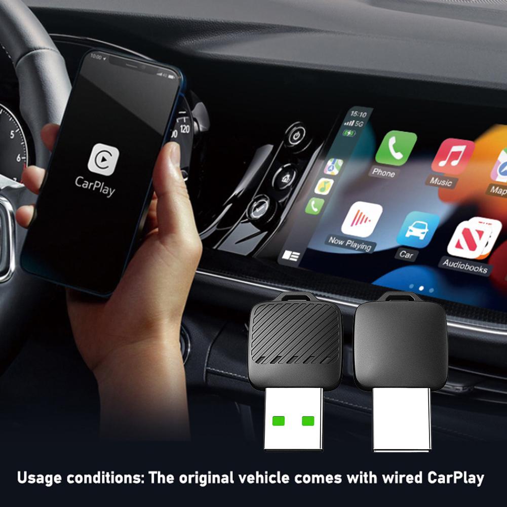 2 in 1 Wireless Androids Auto Adapter Wireless CarPlays Dongle Car Intelligent Systems AI Smart Box China Mainland