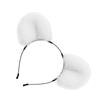 Rabbits Ears Hairband Photo Props Furry Hair Hoop Headband Party Headpiece Fun Headbands for Music Festival