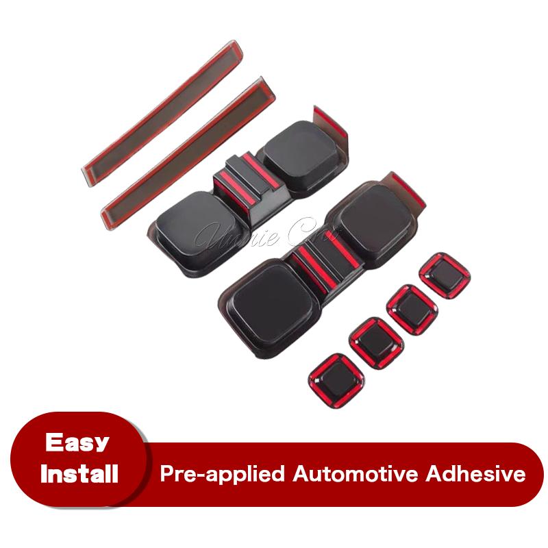 For Defender 90 110 Modification Accessories Black Edition L663 -2025 Tail Light Cover for Rear Fog Light Protector