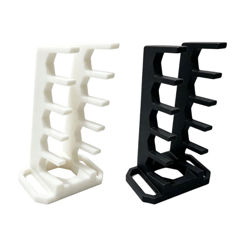 Collectible Display Stand for Tabletop Shelves Detachable Plastic Holder for Desk Presentation and Home Collection Use