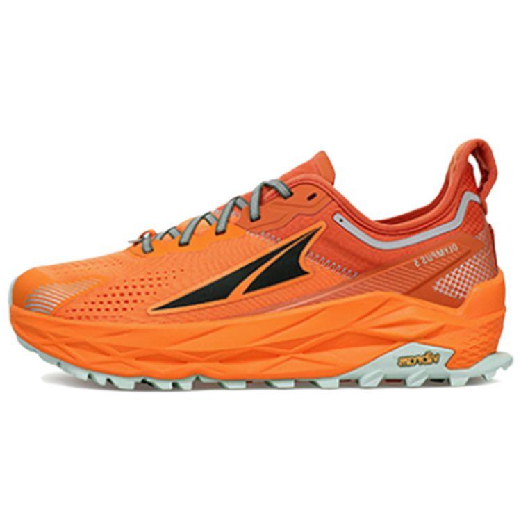 Altra Olympus 5 Trail Running Shoes Men Sneakers Orange AL0A7R6P880