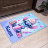 Custom Name Stitch Printed Carpet,Rug for Office Chair Living Room Bedroom Kitchen Room Decor Gifts.