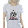 Disney Womens/Ladies The Nightmare Before Christmas Seasons Creepings Wreath Cotton T-Shirt