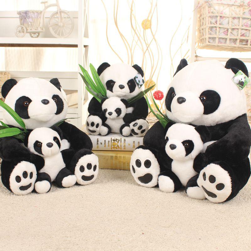 Panda Large 38cm Teddy Bear Cuddly Plush Stuffed Animal Soft Toy Kids Xmas Gift