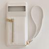 For Google Pixel 8 Case Card Slots Kickstand PU Leather Back Cover with Zipper Pocket,Wrist Strap