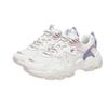 FILA Heritage-FHT Fabric Synthetic Leather TPU Fashionable Comfortable Versatile Durable High-Top Casual Shoes Women sneaker White F12W232172FGD